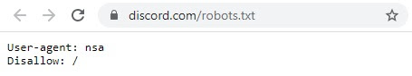 Zawartość pliku robotst.txt dla strony discord.com